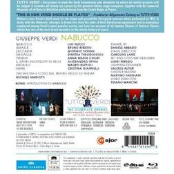 Verdi: Nabucco (Abbado 2009) (Nucci/ Ribeiro/ Surian/ Theodossiou/ Chiuri/ Orchestra e Coro del Teatro Regio di Parma/ Michele Mariotti/ Daniele Abbado) (C Major: 720504) [Blu-ray]